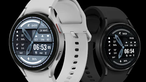 Blue Light Weight ZKin Watch screenshot