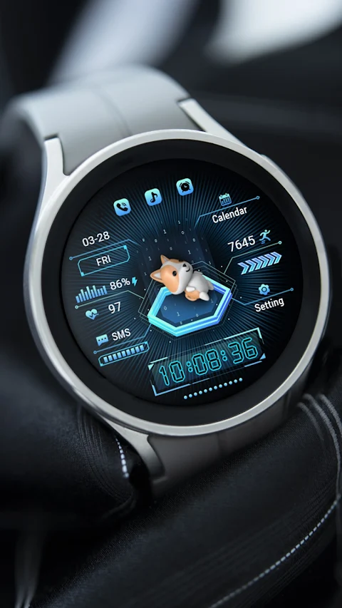 ZKin Watch Dynamic Corgi screenshot