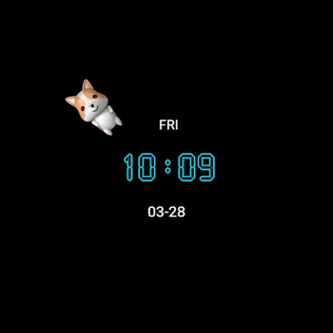 ZKin Watch Dynamic Corgi screenshot