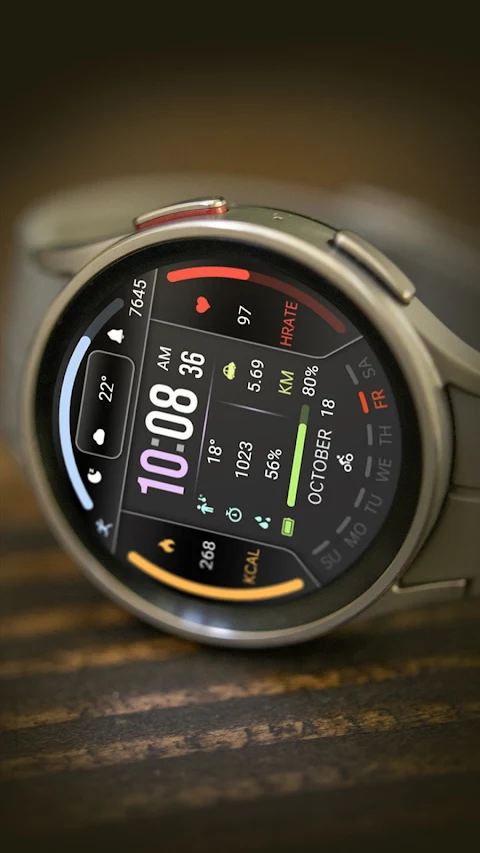Information Block ZKin Watch screenshot