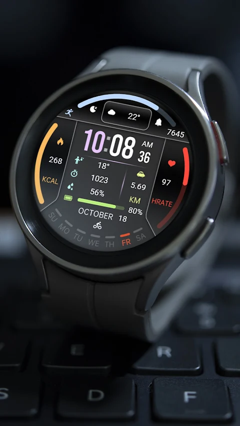 Information Block ZKin Watch screenshot