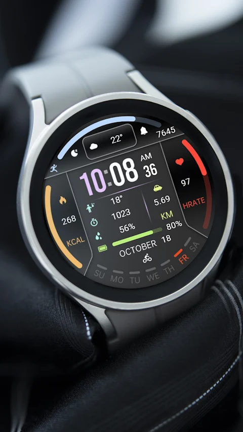 Information Block ZKin Watch screenshot
