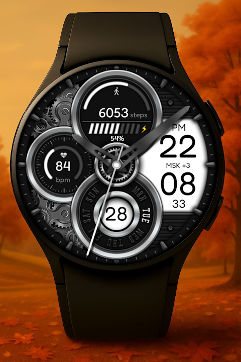 Motion Animated Watch Face screenshot