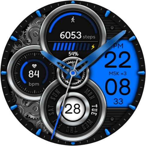 Motion Animated Watch Face screenshot