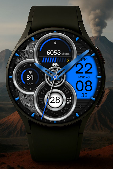 Motion Animated Watch Face screenshot