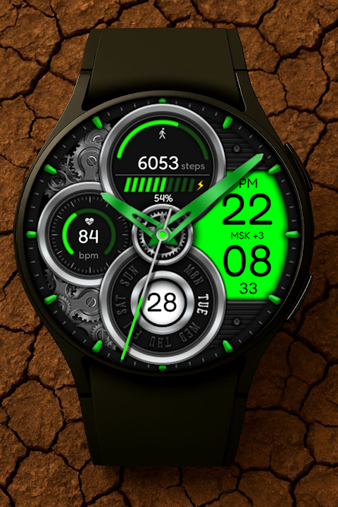 Motion Animated Watch Face screenshot