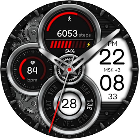 Motion Animated Watch Face screenshot