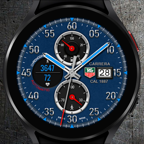 Tag Carrera Watch face screenshot