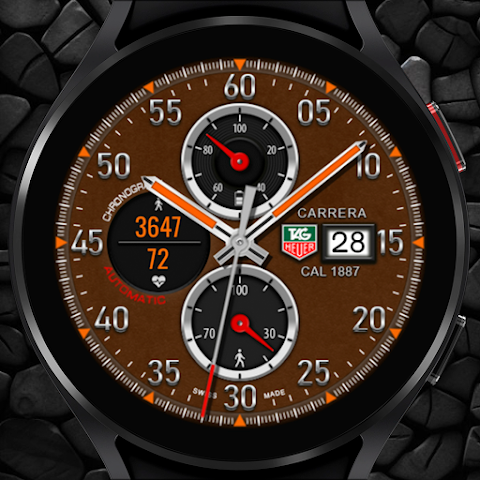 Tag Carrera Watch face screenshot