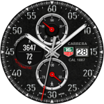 Tag Carrera Watch face