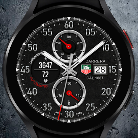 Tag Carrera Watch face screenshot