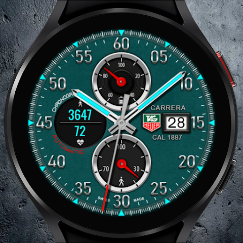 Tag Carrera Watch face screenshot