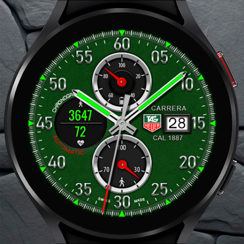 Tag Carrera Watch face screenshot