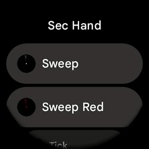 Aeon e-BPM: Watch face screenshot