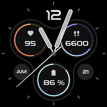 Aeon e-BPM: Watch face screenshot