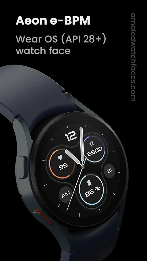 Aeon e-BPM: Watch face screenshot