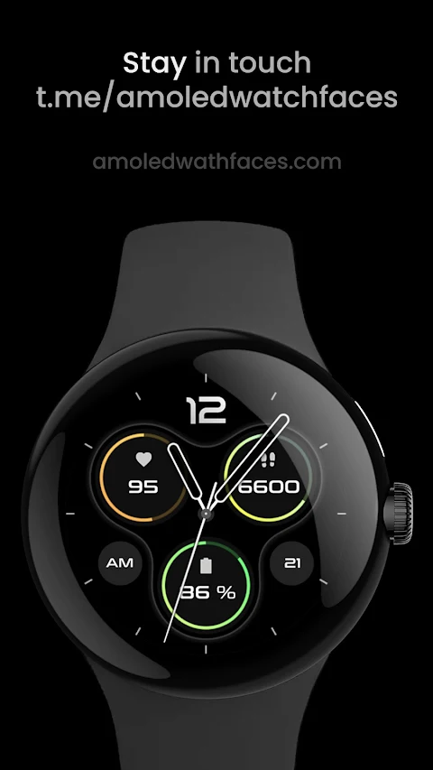 Aeon e-BPM: Watch face screenshot