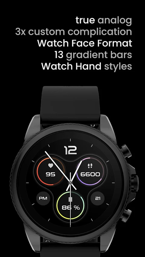 Aeon e-BPM: Watch face screenshot