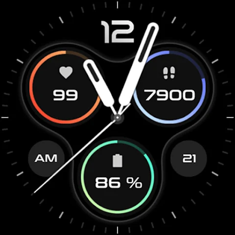 Aeon e-BPM: Watch face screenshot