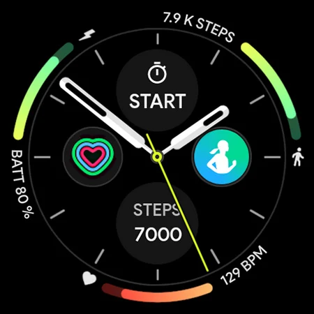 Dash Analog Watch face screenshot