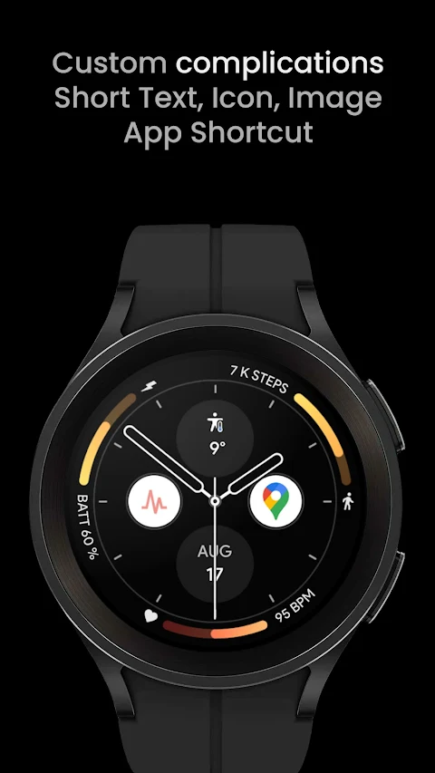 Dash Analog Watch face screenshot