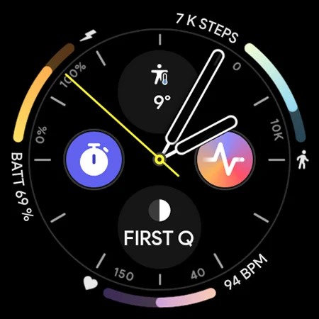 Dash Analog Watch face screenshot