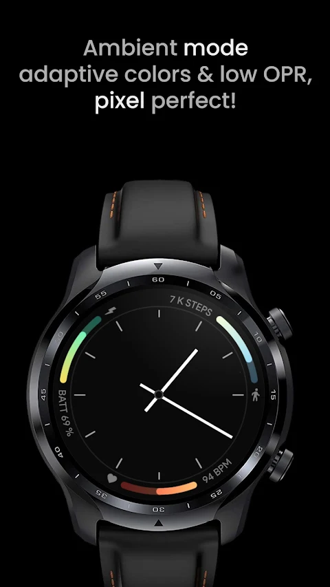 Dash Analog Watch face screenshot