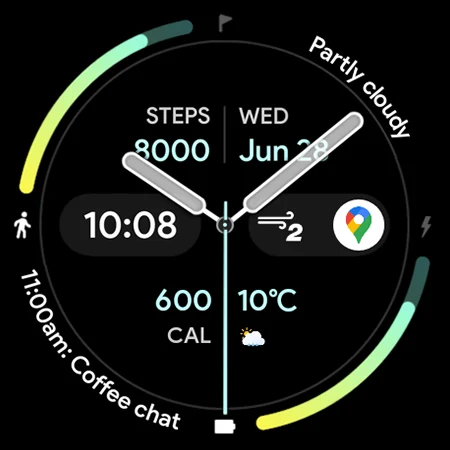 Fit Dash A: Watch face screenshot