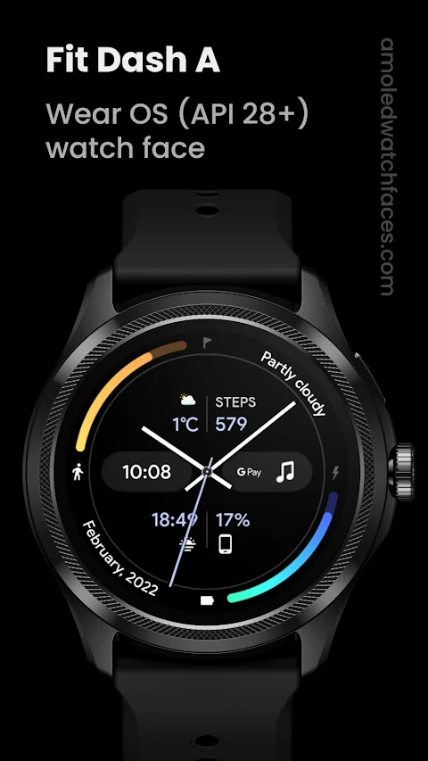 Fit Dash A: Watch face screenshot