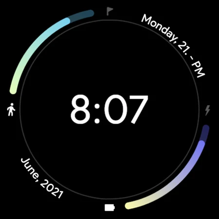 Fit Dashboard Watch face screenshot