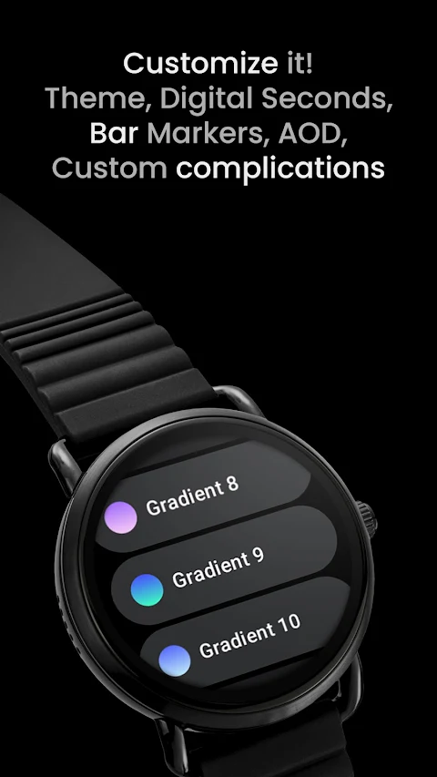 Fit Dashboard Watch face screenshot