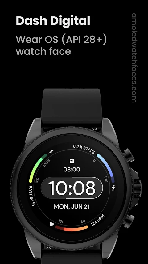 Dash Digital: Watch face screenshot