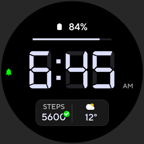 Digital 1 Watch face screenshot
