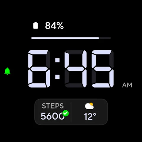 Digital 1 Watch face screenshot