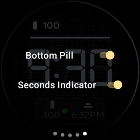 Digital 1 Watch face screenshot