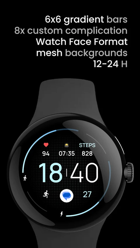 Fit ONE: Watch face screenshot