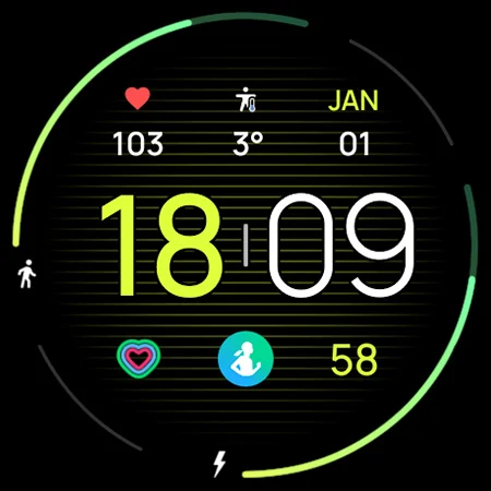 Fit ONE: Watch face screenshot
