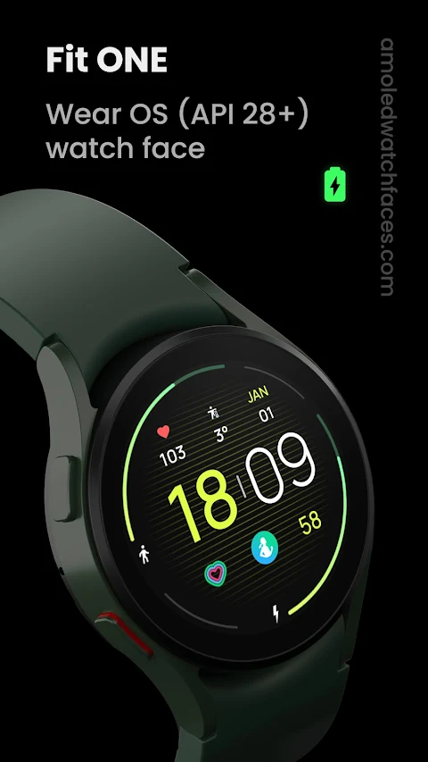 Fit ONE: Watch face screenshot