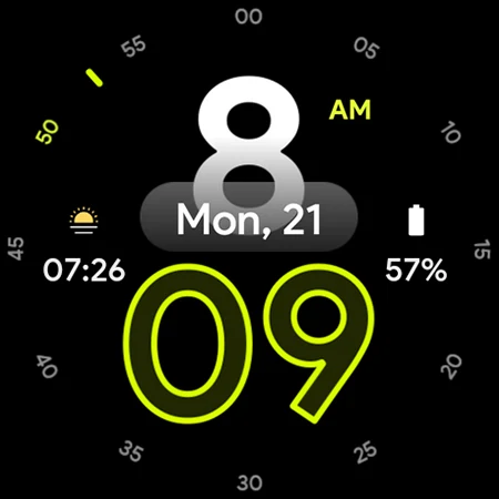 Hike ONE Watch face screenshot