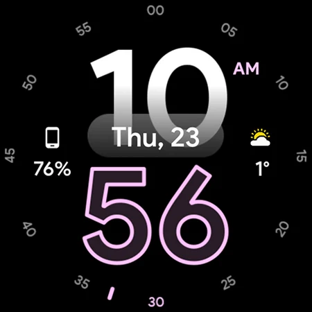 Hike ONE Watch face screenshot