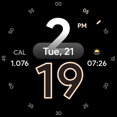 Hike ONE Watch face screenshot