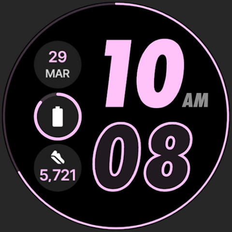 Ladies RUN: Watch face screenshot