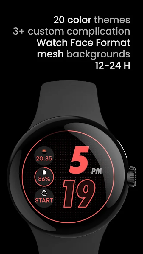 Ladies RUN: Watch face screenshot