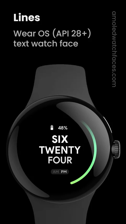 Lines Watch Face screenshot