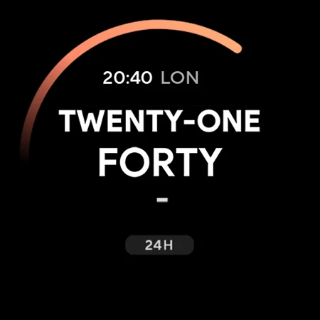 Lines Watch Face screenshot