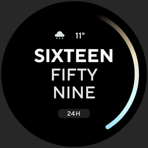 Lines Watch Face screenshot