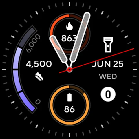 Minimal Watch face screenshot