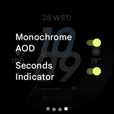 Pace PRO: Watch face screenshot