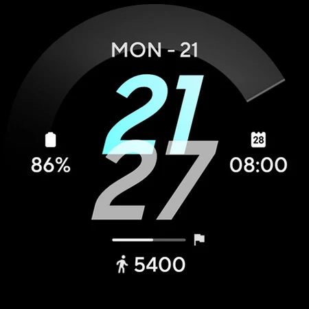 Pace PRO: Watch face screenshot