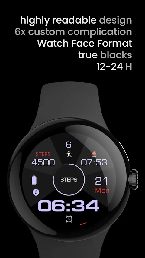 Parts Watch Face screenshot
